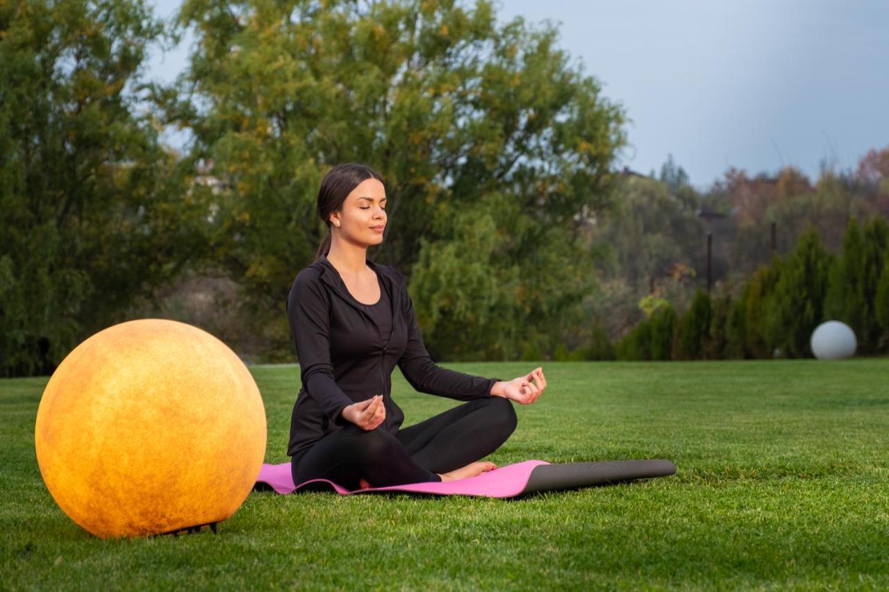 Country Spa Retreat Snagov Εξωτερικό φωτογραφία A woman meditating